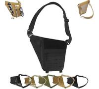 Générique 2025 New Powios Crossbod, Powios New Shoulder Crossbody Bag, Mens Cross Body Bag for Outdoors Hiking Traveling (black-A)