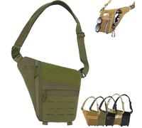 Générique 2025 New Powios Crossbody Bag, Powios Crossbody Bag, Large Capacity Outdoor Tactical Shoulder Crossbody Chest Bag (Army Green)