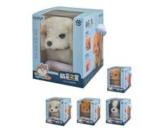 Générique 2025 New Robot Dog, Robot Dog That Acts Like A Real Dog, Interactive Plush Dogrobot for Adults, My Realistic Robotic Puppy, Like A Real Puppy Walking, Barking (B)