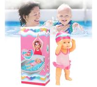 Générique 2025 New Waterproof Swimming Baby Doll, Swimming Baby Doll for Pool, Electric Swimming Water Babies Dolls for Pools/Bathroom Play (2025 New Upgrade)