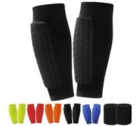 Générique 2025 Protection Tibia Ski, Protège-Tibias pour Enfants et Adultes, Adaptés pour les Sports de Plein Air, Équipement de Protection Ski, Sport, Football - Noir, Taille S, Unisex