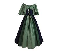 Générique 2025 Robe Medievale Femme Grande Taille Victorienne Steampunk Gothique Vintage Medievale Steampunk Costume MéDiéVal Femmes DéGuisement Victorienne DéGuisements Dress Halloween Renaissance
