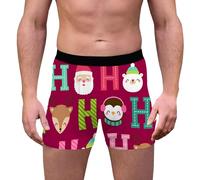 Générique 2025 sous-vêtements pour Homme Boxer Fin sous-vêtement Doux Short Rayures Douces et résistantes l'usure Fantaisie Idee Cadeau Amoureux Confortable Quatre Saisons Applicables
