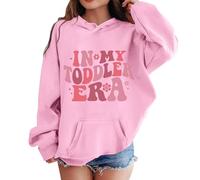 Générique 2025 Sweatshirt Fille,Sportwear Fashion Trendy Blouse Streetwear Sportwear Décontracté Manches Longues Tops Cartoon Imprimé Tenue Pull Mignon pour Ado 3-14 Ans