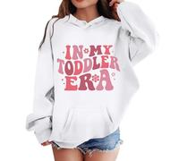 Générique 2025 Sweatshirt Fille,Sportwear Fashion Trendy Blouse Streetwear Sportwear Décontracté Manches Longues Tops Cartoon Imprimé Tenue Pull Mignon pour Ado 3-14 Ans