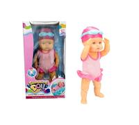Générique 2025 Upgrade Electric Swimming Baby Doll - Waterproof, Movable Joints, Realistic Breaststroke & Backstroke for Pool, Bathtub, Beach - Kids Bath Toy Gift (1PCS-A)