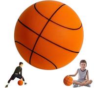 Générique 2025 Upgrade Silent Basketball Size 3/5/7, Silent Basketball Dribbling Indoor, No Noise Basketball Indoor, Foam Basketball Indoor Training Quiet Ball Gift for Youth (Orange,Size 7)