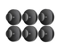 Générique 2025 Upgraded Suction Cup Hooks for Wreaths on Glass, No Drill Towel Hooks Stainless Steel Waterproof Suction Cup Hooks, of Bathroom, Kitchen,Can Be Hung Towels, Bathrobes, Clothes (Black)
