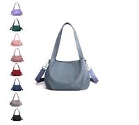 Générique 2025New Light and Versatile Casual Bag, Nylon Waterproof Shoulder Crossbody Bag With Multiple Pockets, for Women Daily Use (Dark green)