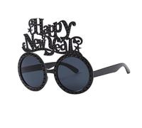 Générique 2026 Bonne Année Lunettes, Drôle Lunettes Photo Accessoires Décoration Fournitures De Fête, Atmosphère Décor Lunettes