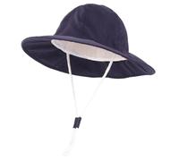 Générique 2026 Chapeau de Soleil pour bébé Fille avec UPF 50+, Chapeau de Plage réglable pour Tout-Petits avec Large Bord pour Enfants (Navy, 1-2 Years)