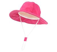 Générique 2026 Chapeau de Soleil pour bébé Fille avec UPF 50+, Chapeau de Plage réglable pour Tout-Petits avec Large Bord pour Enfants (1-2 Years)