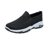 Générique 2026 Chaussures décontractées Respirantes en de Couleur Unie pour Hommes, Chaussures de Marche antidérapantes à Semelle Souple avec étrier d'un Pied