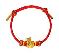 Générique 2026 Chinese Horse Bracelet, Red String Adjustable Bracelet for Women and Men, Fashion Accessory for Birthdays Celebrations Dating or Gift Giving Stylish Jewelry for Girls and Boys