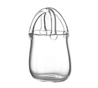 Générique 2026 Creative Glass Beverage Bottle - 3D Embossed Floral & Fruit Infuser Design | Multi-Functional Borosilicate Glass For Juice, Tea, & Coffee | Aesthetic Dopamine Style