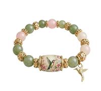 Générique 2026 Édition Limitée Tortue De Mer Bracelet De Bénédictions, Bracelet De Suivi D'animaux, Bracelets De Bénédiction De Colibri Papillon, Accessoire De Mode Polyvalent, Voyage Sûr Et La Paix