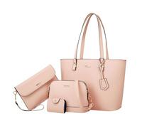 Générique 2026 Femmes à la mode rétro grande capacité fourre-tout et sac de messager et pochette et portefeuille à la mode quatre pièces ensemble (RD2, One Size)