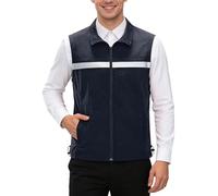 Générique 2026 Gilet Haute Visibilité Homme pour Travaux De Sécurité Gilet Reflechissant avec Poches Velo Ambulance Veste De Travail Veste D'Avertissement d'urgence pour Activités Extérieures