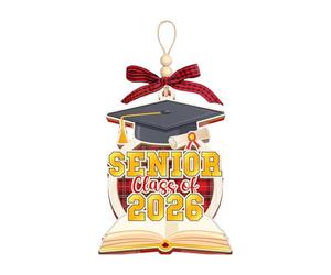 Générique 2026 Graduate Ornament - Acrylic Graduation Decor | 2D Acrylic High School Graduation Ornament for Tree, Fireplace, Door, Classroom, Car Interior, Or Indoor Celebration, for Graduate Stud