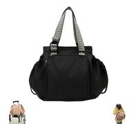 Générique 2026 Multifunctional Travel Organizer Bag for Ladies, 15 Smart Pockets, Stylish Backpack Crossbody Shoulder Bags (black)