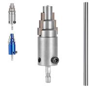 Générique 2026 New Broken Pipe Extractor Tool, Broken Valve Extractor Tool, Brokens Valve Extractors Tools With 40crv Steel Hex Shank, Internal Pipes Wrench For 1/2", 3/4", 1" (Silver)