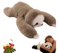 Générique 2026 New CâLin Relaxant,Calm Sleep Peluche LestéE, Weighted Panda Stuffed Animal,Weighted Animals for Adults (Sloths, 30cm)
