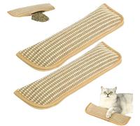 Générique 2026 New Catnip Kicker Pillow, Interactive Catnip Chew Toy, Sisal Scratching Pad, Pet Cat Scratching Toy - Indoor Claw Grinding & Dental Chew Toys for Cats (L-2PCS)