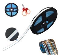 Générique 2026 New Ceramic Tile Gap Tape, Self-Adhesive Gap Beautifying Caulk Strip, Flexible Sealant Tape for Bathtub Shower Kitchen Sink Toilet Wall Edge Tile Joint Protection (White,20 feet*2)