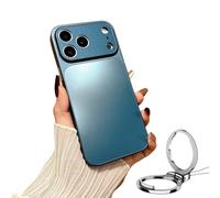 Générique 2026 New Full-Coverage Frosted Anti-Drop Phone Case for iPhone 17/16/15/14/13 Pro Max (for iPhone 15 Pro Max,Blue)