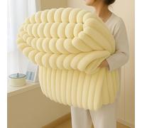 Générique 2026 New Thickened Rabbit Plush Nap Blanket, Bunny Blanket for Women, Flannel Milk Velvet Cover,Soft and Comfortable, for Bed Sofa Couch Home Office Use (Creamy Yellow,59x78in/150x200cm)