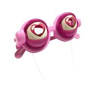 Générique 2026 New Winking Eye Glasses - Manual Blinking Funny Glasses for Adults, Party Pranks Selfies Costumes Photo Props (Pink)