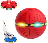 Générique 2026 Nouveau Ballon Sauteur pour Enfants, Soucoupe Volante Magique, Ballon Sauteur, Interaction Parent-Enfant, Jouet Lumineux pour Animal de Compagnie pour Réaction Corporelle Pédagogique