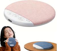 Générique 2026 Nouveau Haut-Parleur d'oreiller De Sommeil, Haut-Parleur d'oreiller Bluetooth avec Basses Stéréo, écouteurs De Sommeil Privés avec Minuterie De Bruit Blanc pour Adultes (Rose)