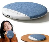 Générique 2026 Nouveau Haut-Parleur d'oreiller De Sommeil, Haut-Parleur d'oreiller Bluetooth avec Basses Stéréo, écouteurs De Sommeil Privés avec Minuterie De Bruit Blanc pour Adultes (Bleu)