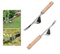 Générique 2026 Nouveaux Outils d'élimination de Mauvaises Herbes pour Le Jardin,Outil d'élimination de Mauvaises Herbes en Acier Inoxydable,Outils de Jardinage pour la Mousse et la Mauvaise Herbe