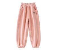 Générique 2026 Pantalon Garçon Flanelle Hiver Chaud Doux Molleton Vêtement Domicile Manches Longues Garçon (3-4 Years)