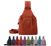 Générique 2026 Premium 3 in 1 Anti-Theft Travel Tote Bag,Waterproof 2-Way Commuter,Multi-Compartment Large Capacity Light Bag (8.26in-5.51in-11.81in,Orange)