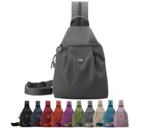 Générique 2026 Premium 3 in 1 Anti-Theft Travel Tote Bag,Waterproof 2-Way Commuter,Multi-Compartment Large Capacity Light Bag (8.26in-5.51in-11.81in,Gray)