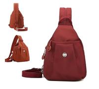 Générique 2026 Premium Anti-Theft 3-in-1 Tote - Smart Hidden Pockets, 3 in 1 anti theft crossbody bag, Convertible Straps & Waterproof (Red)