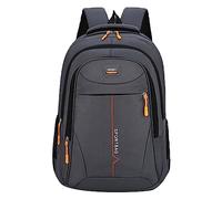 Générique 2026 Sac à dos étudiant à la nouveau modèle pratique sac à dos confortable de grande capacité pour les élèves du cycle et du (Grey, One Size)