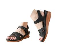 Générique 2026 Sandales d'été à bout ouvert et bride ajustable par bande auto-agrippante, pour un confort optimal par temps chaud et un style au quotidien.
