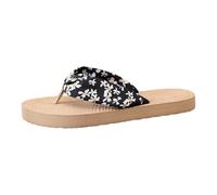 Générique 2026 Sandales Plates à Semelle tissée avec Bride, Bout Ouvert et Boucle pour Les Orteils, Chaussures de villégiature décontractées et Respirantes
