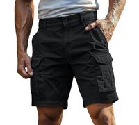 Générique 2026 Short Cargo Homme Bermuda Homme Shorts Et Bermudas Travail Coton Ceinture Elastique Boardshort Grande Taille Pantalon Court