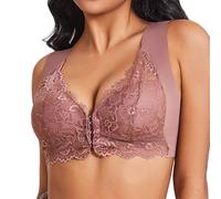 Générique 2026 Soutien Gorge sans Armature Soutien-Gorge Convertible à Armatures One Smooth U Light T Shirt pour Femme (Brick Red, XXL)