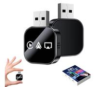 Générique 2026 Upgrade 3 in 1 Screen Mirror, Mirror Phone to Car Screen Adapter, with 2.4/5ghz WiFi and Bluetooth 5.0 for Phone, Fast Stable Connection (Black,Android to Android)