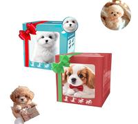 Générique 2026 Upgrade Robot Puppy, My Realistic Robot Puppy, Robotpuppy That Acts Like A Real uppy - Walking, Barking, Tail Wagging (2PCS C)