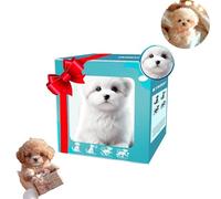 Générique 2026 Upgrade Robot Puppy, My Realistic Robot Puppy, Robotpuppy That Acts Like A Real uppy - Walking, Barking, Tail Wagging (White)