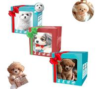 Générique 2026 Upgrade Robot Puppy, My Realistic Robot Puppy, Robotpuppy That Acts Like A Real uppy - Walking, Barking, Tail Wagging (3PCS B)