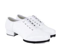 Générique 2027-Sandales Garçon Fille Aînée Souple Semelle Danse Claquettes Lacets Confortables Pratique Performance Chaussure Sport Quotidien Loisir Campus Extérieur (White, 35.5 Big Kids)