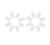 Générique 20feuilles Étiquettes Transparentes Recharges Voyage pour Flacons Cosmétiques Pvc Autocollantes Salle de Bain Shampooing Gel Organisateur Portable Anti-mélange